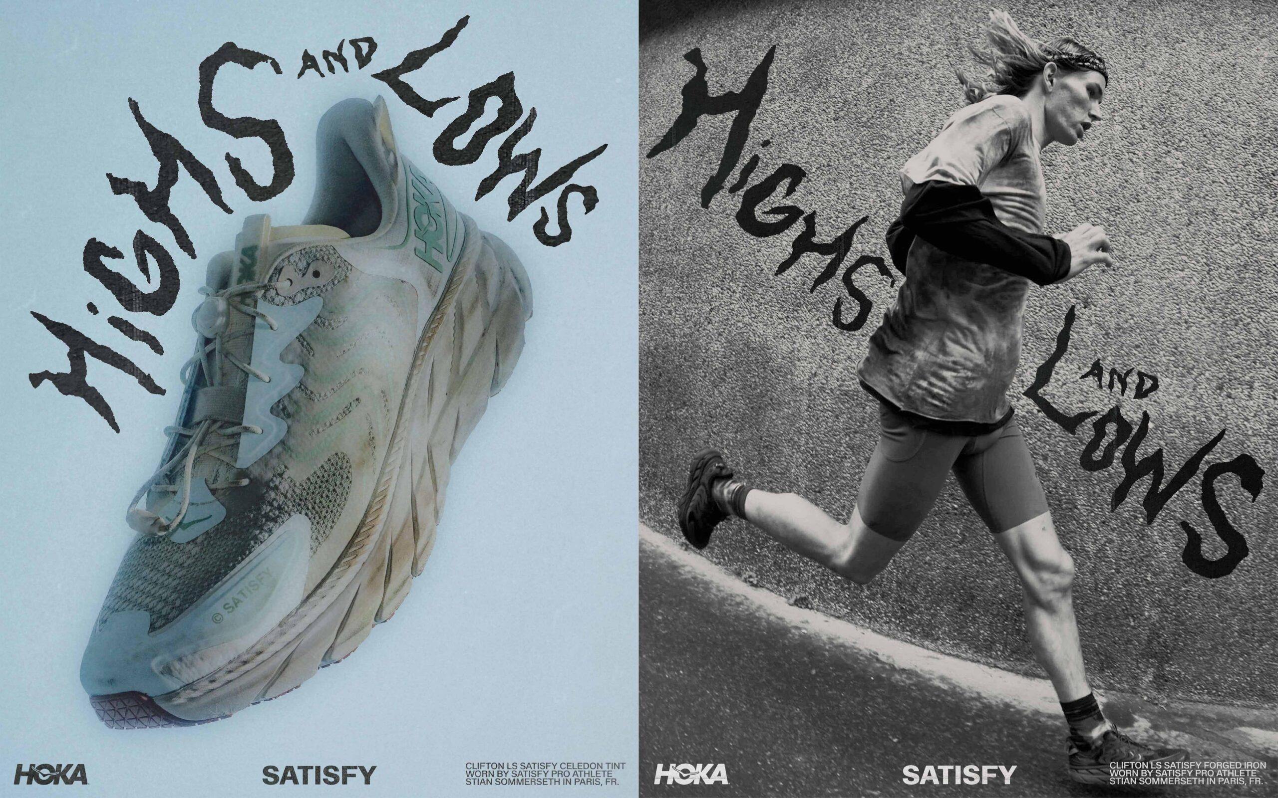 ホカ】HOKA×SATISFY 初コラボ、新次元のランニングシューズ「HOKA x