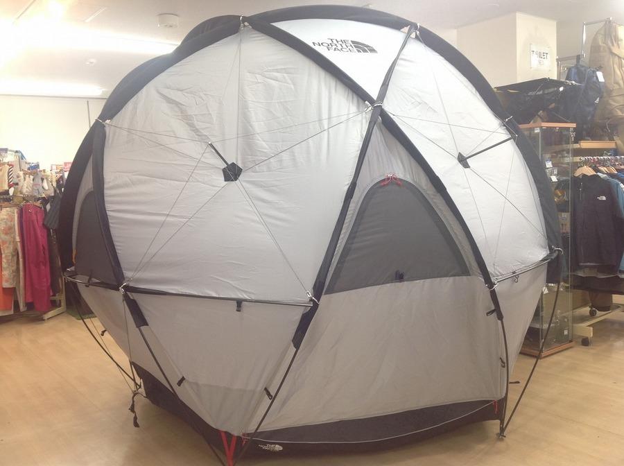 そして球体へTHE NORTH FACE(ノースフェイス)のジオドーム4入荷