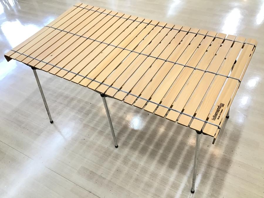 美品！！lallemand(ラレマンド)のウッドロールテーブル入荷！[2020.09