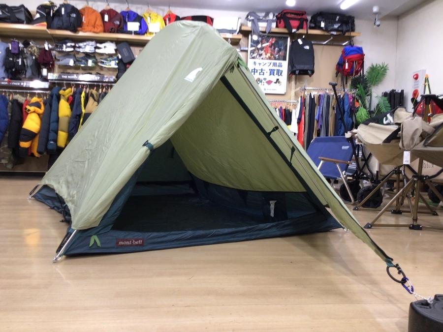 簡単設営＆機能性を兼ね備えたモンベルのムーンライト3型[2021.11.21