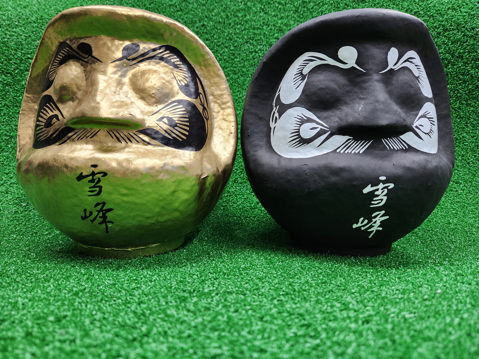 スノピの所に福きたる！福呼び雪峰だるま参上！！[2024.04.16発行