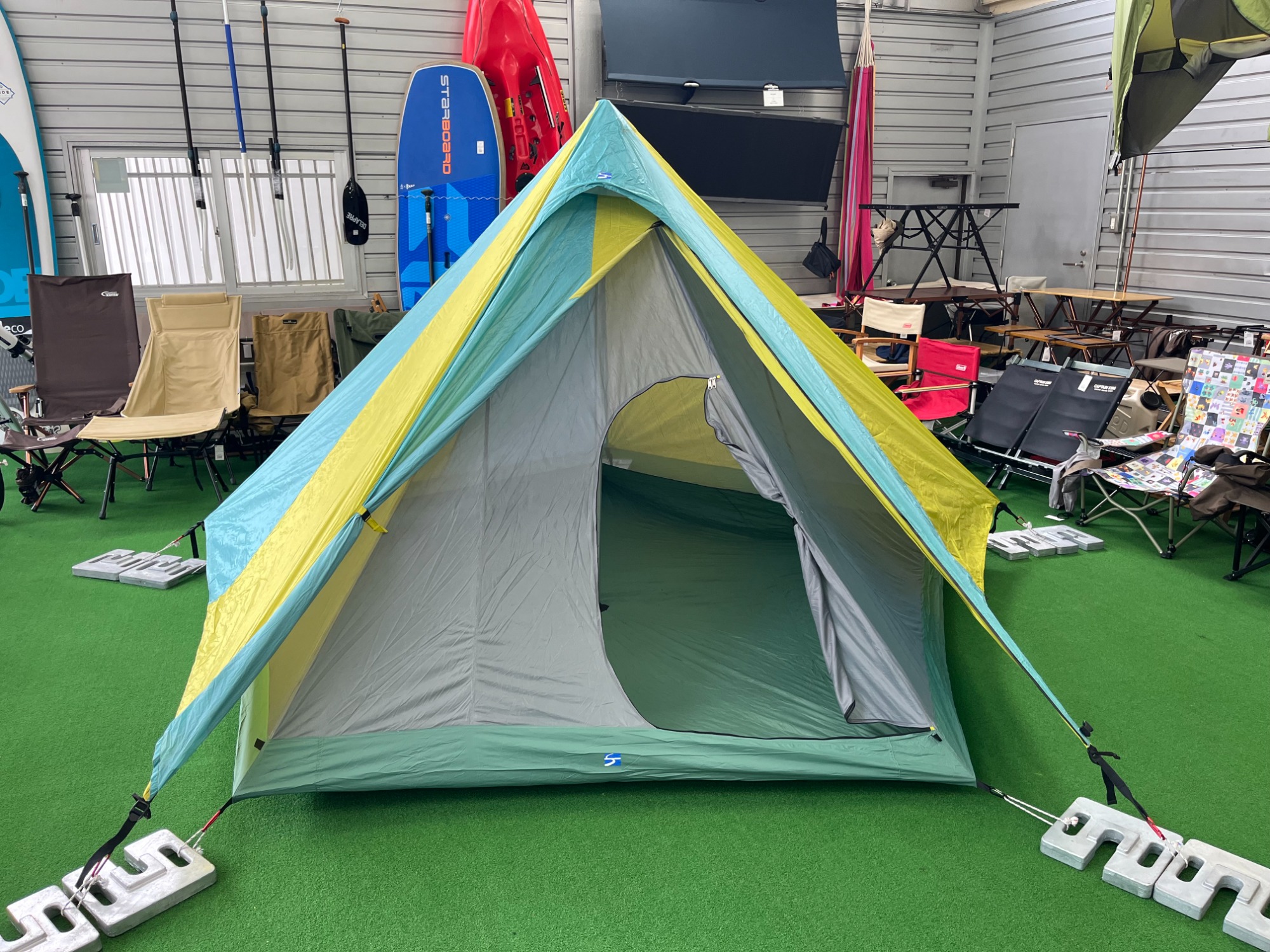 まるでサーカス？ファイントラックの廃盤テント「ポットラック