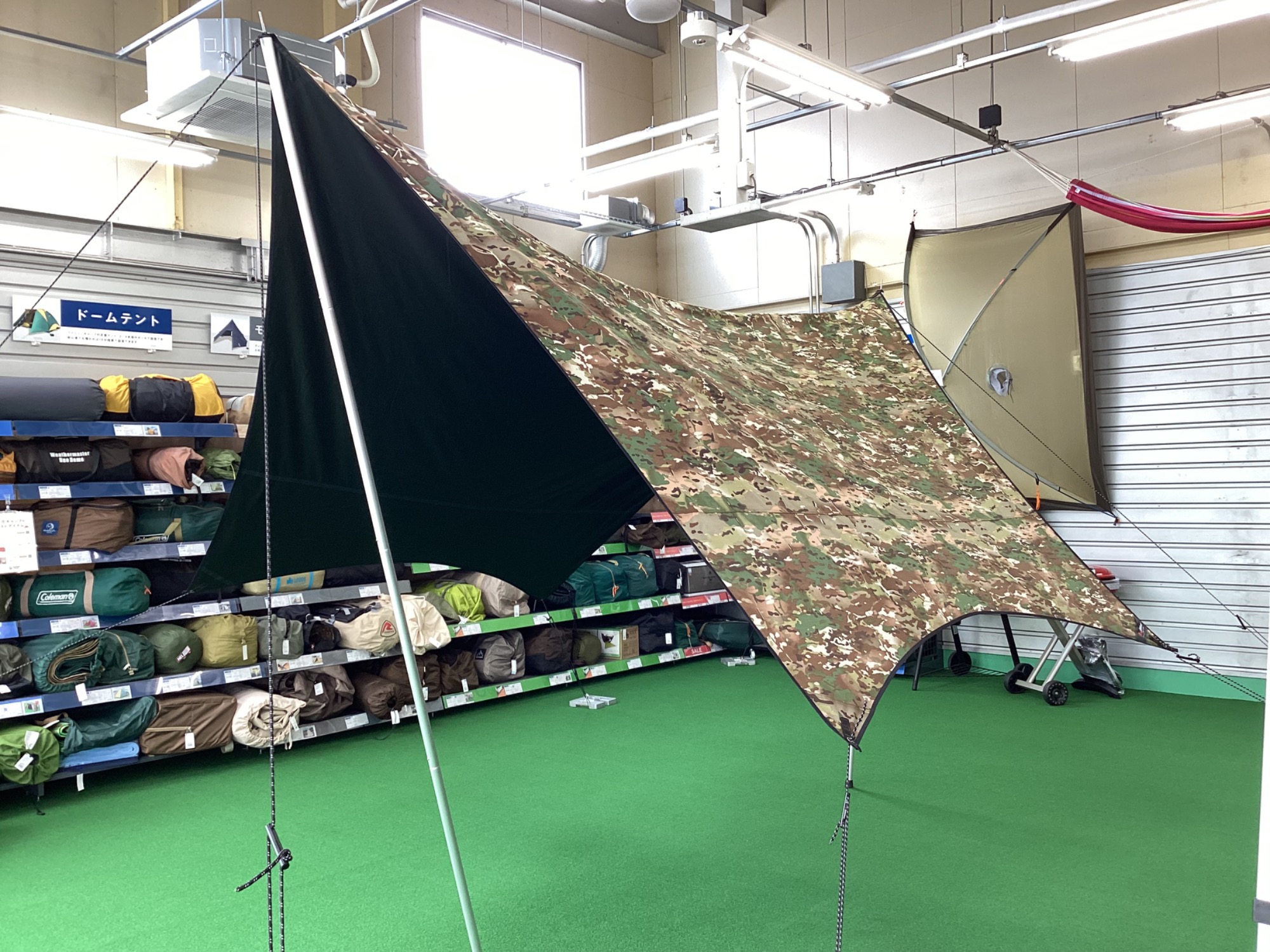 遮光性抜群！キャンプヒルズ別注モデルのマックワン(S)をご紹介