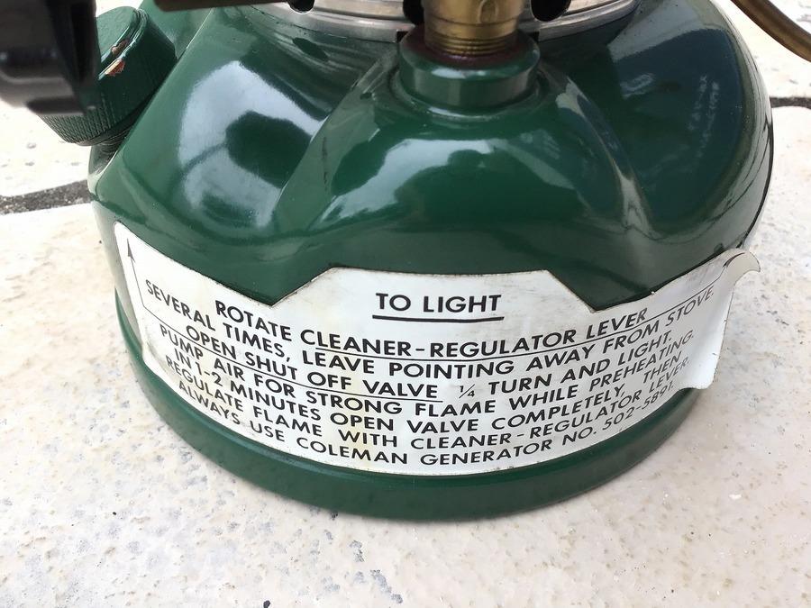 ヴィンテージバーナーの入門用に最適！Coleman(コールマン)502シングル
