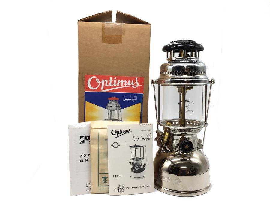 OPTIMUS(オプティマス)の名品ランタン“1550”未使用品でレッド