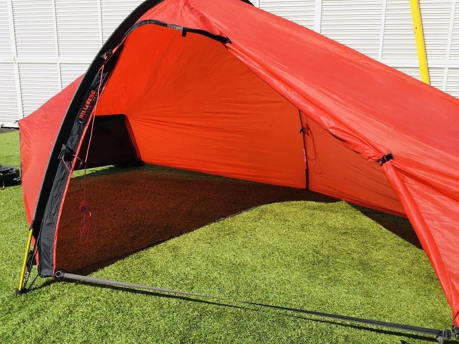 軽量でソロキャンプにもぴったりなHILLEBERG(ヒルバーグ)のAkto(アクト