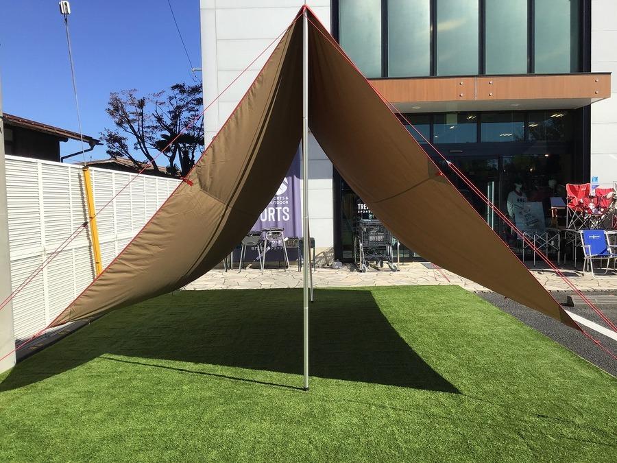 焚火に強い！tent-mark DESIGNS(テンマク)の焚火タープTCレクタをご