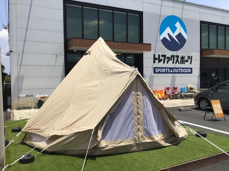 由来はモンゴルに有り？Camvas Campベルテント シブレー400