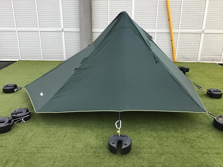 ソロキャンプではお馴染み！DD Hammocksの軽量テント 『ピラミッド