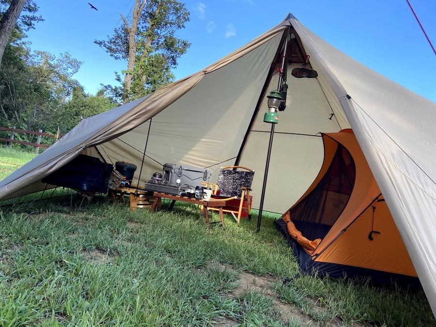 お座敷スタイルに持ってこい！snowpeak(スノーピーク)のワンアクション