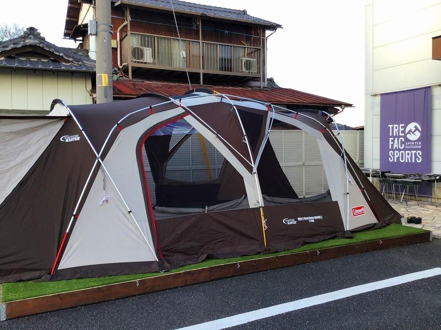 大迫力！Coleman(コールマン)のウェザーマスターワイド2ルームコクーン