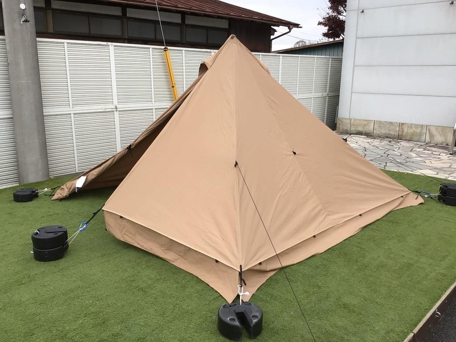 スカートが付いてパワーUPしたtent-Mark DESIGNS(テンマクデザイン