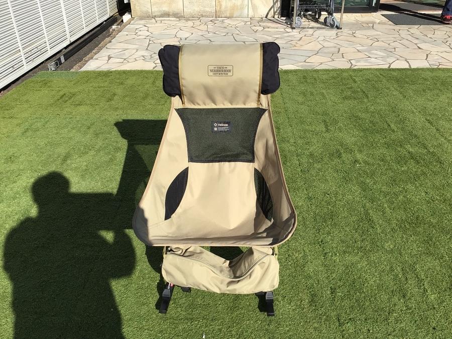 Helinox(ヘリノックス)×NEIGHBORHOOD(ネイバーフッド)コラボのE-CHAIR