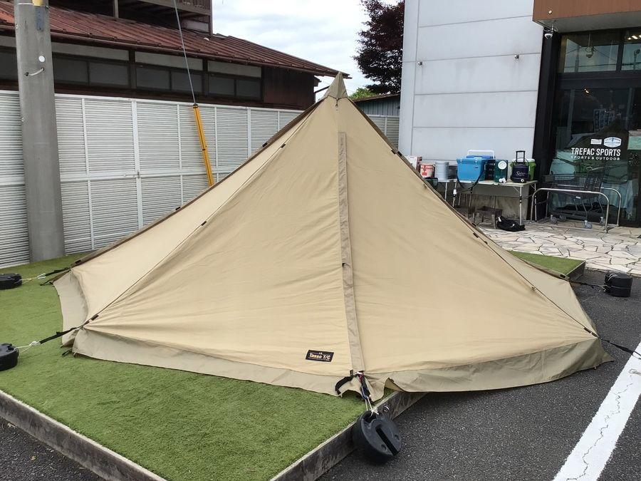 OGAWA(オガワ)のタッソT/Cは変幻自在の凄いワンポールテント！[2022.05