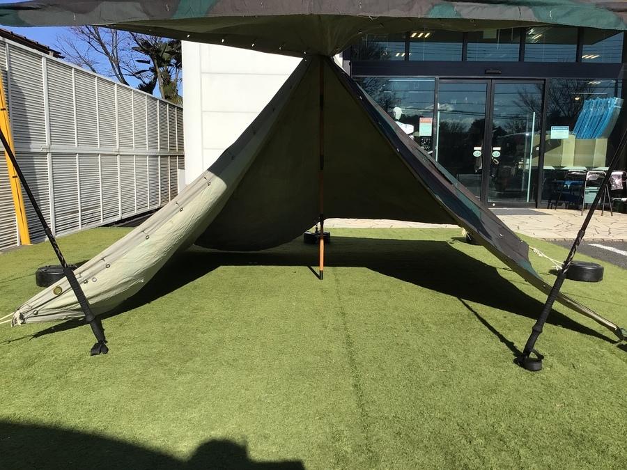 またまた希少品！スウェーデン軍パップテントが入荷！[2022.02.19発行