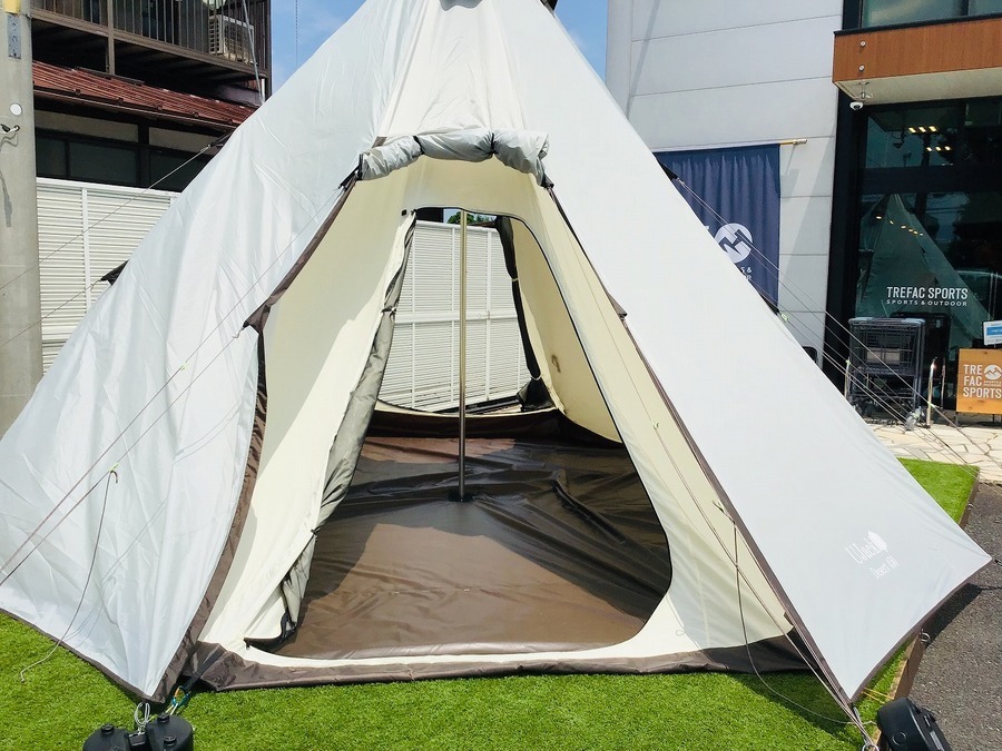 話題の新鋭ブランドUJack(ユージャック)のワンポールテント「デザート