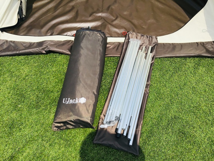 話題の新鋭ブランドUJack(ユージャック)のワンポールテント「デザート