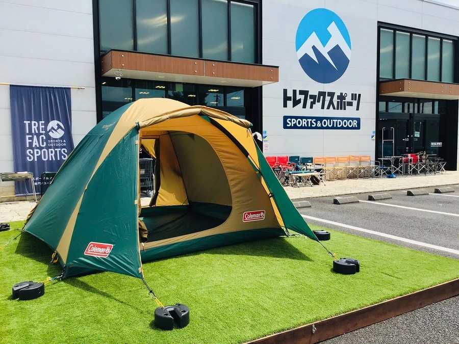 シンプルイズベスト！初心者の方でも簡単に設営ができるColeman