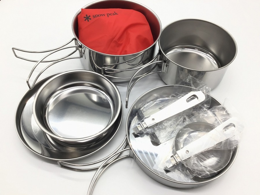 snow peak(スノーピーク)の廃盤クッカー！カップ・イン・チタン(SCS