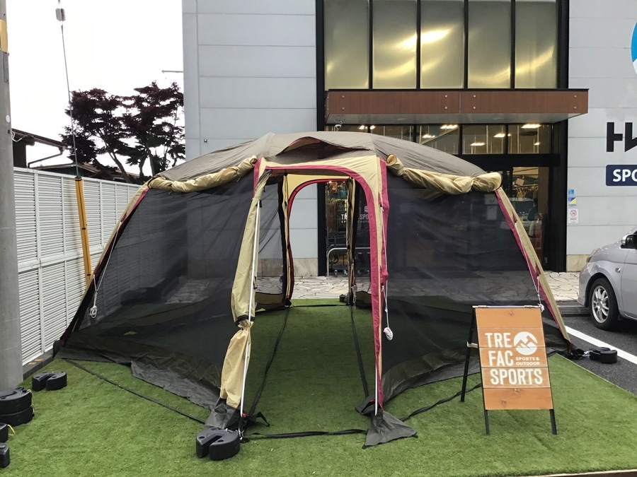 快適リビング登場！OGAWA CAMPAL（オガワキャンパル）ドームシェルター