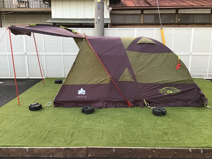 重くて嵩張るテントの卒業へ。LOGOS(ロゴス)のプレミアム PANEL