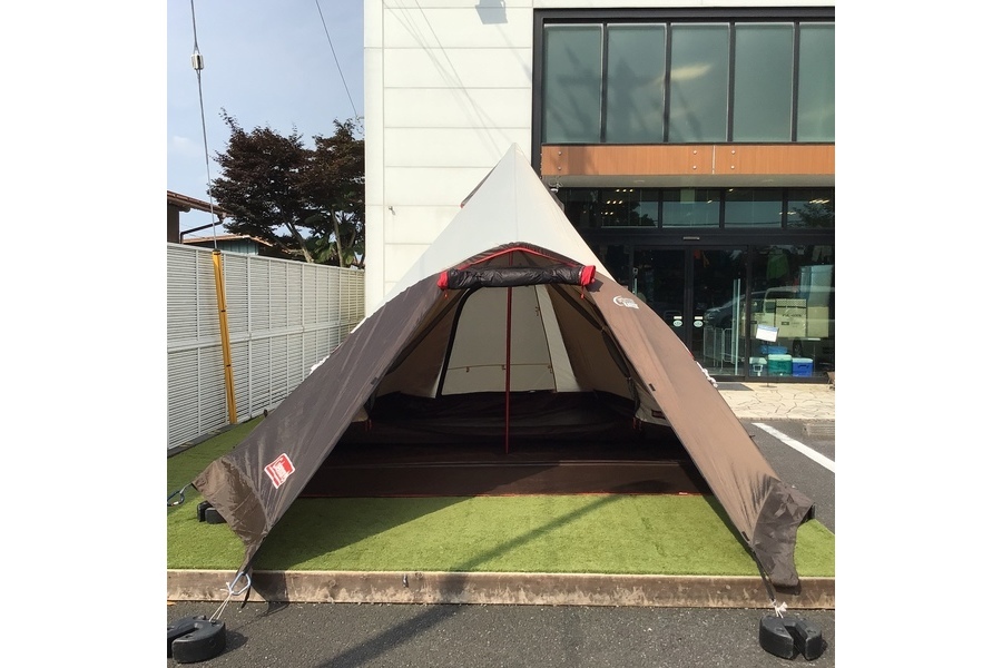 ワンポールテントなのに2ルーム!?Coleman(コールマン)のウェザー