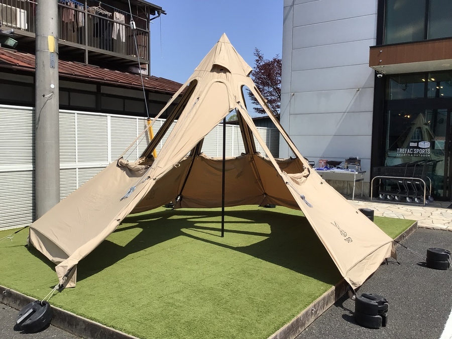 テント内で焚き火が楽しめる？DODのレンコンテントをご紹介！[2022.04