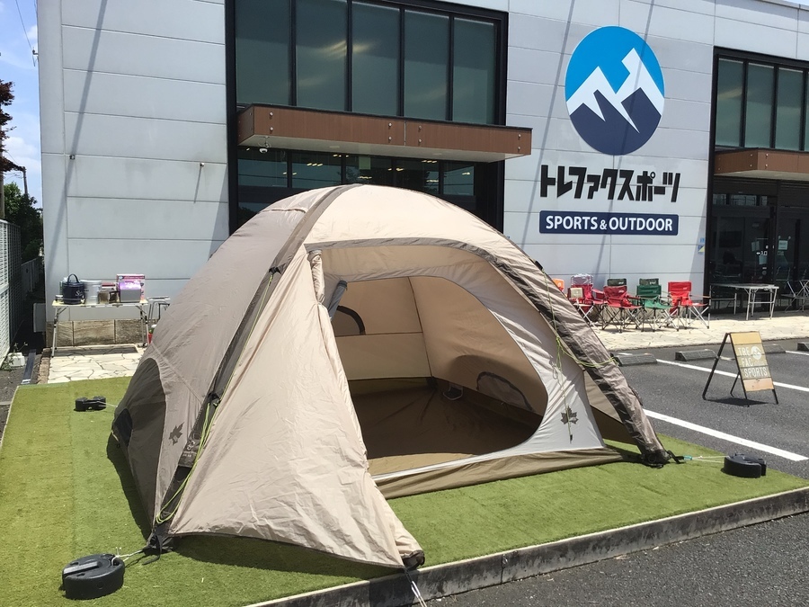 初心者でも簡単設営！ロゴスのエアマジックドームドームXL-BJ[2022.05