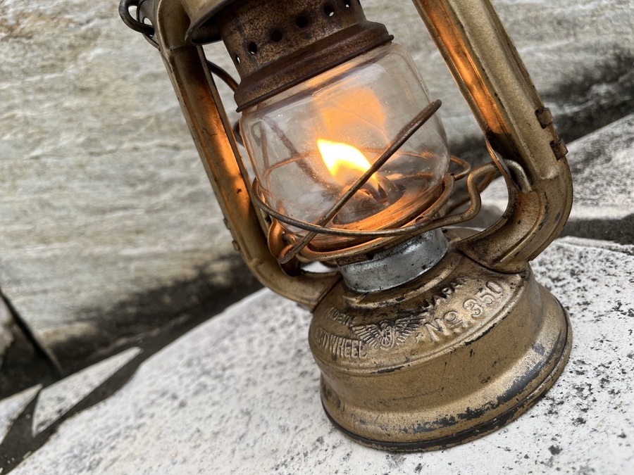 国内唯一のハリケーンランプを作るWINGED WHEELのNo.350[2022.05.22