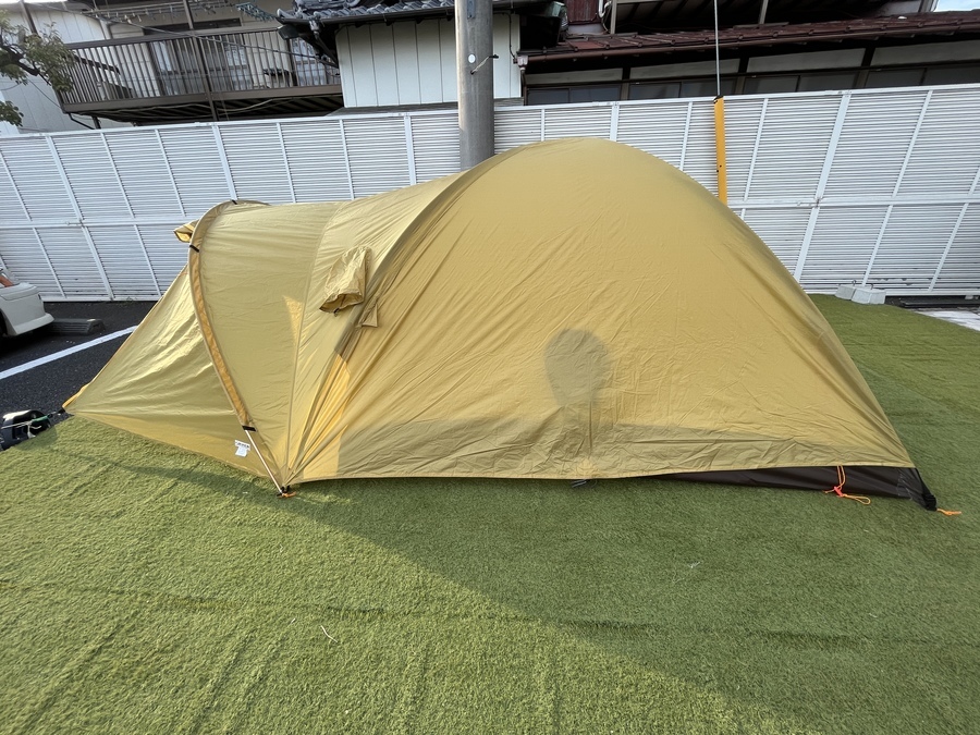 軽量コンパクトの山岳テント！アライテントのエアライズ3[2022.09.13