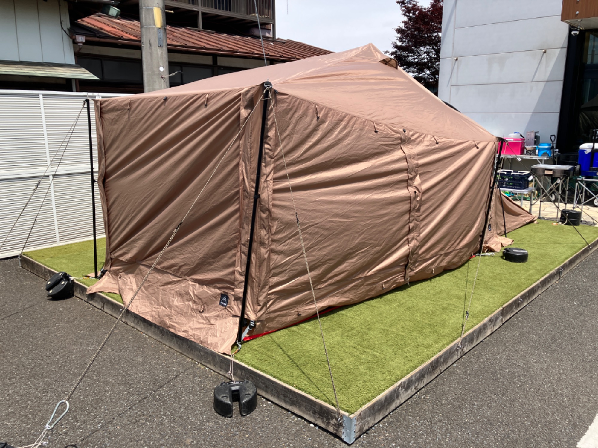 モノポール？2ルーム？ラーテルワークスのWalテント2は超快適です