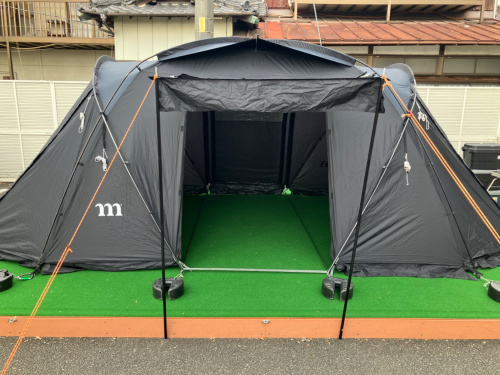 muracoの「ZIZ TENT SHELTER（ジズ テントシェルター）」は冬キャンプ