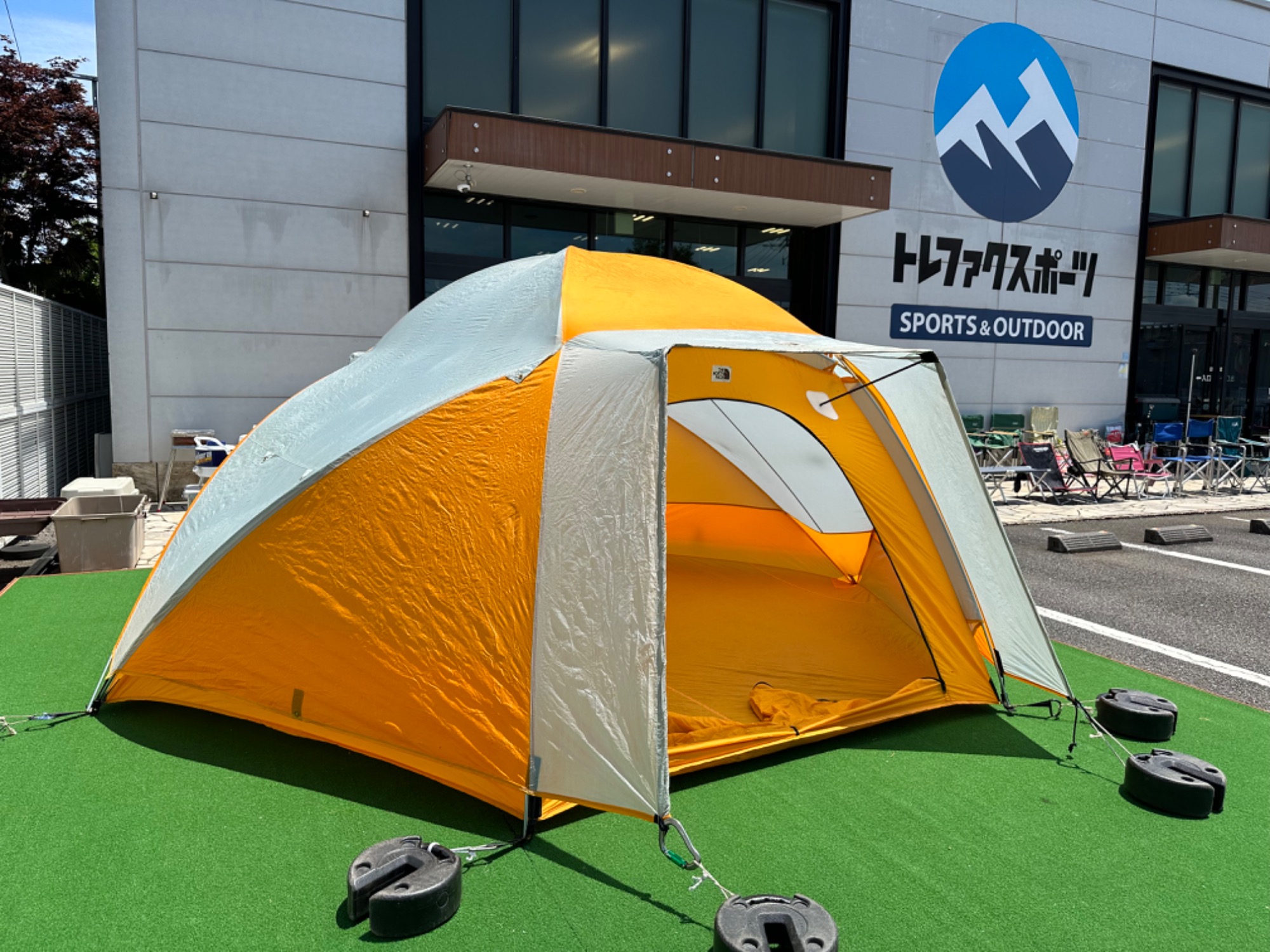 ノースフェイスから希少な1970-80年頃茶タグ前期のヴィンテージテント