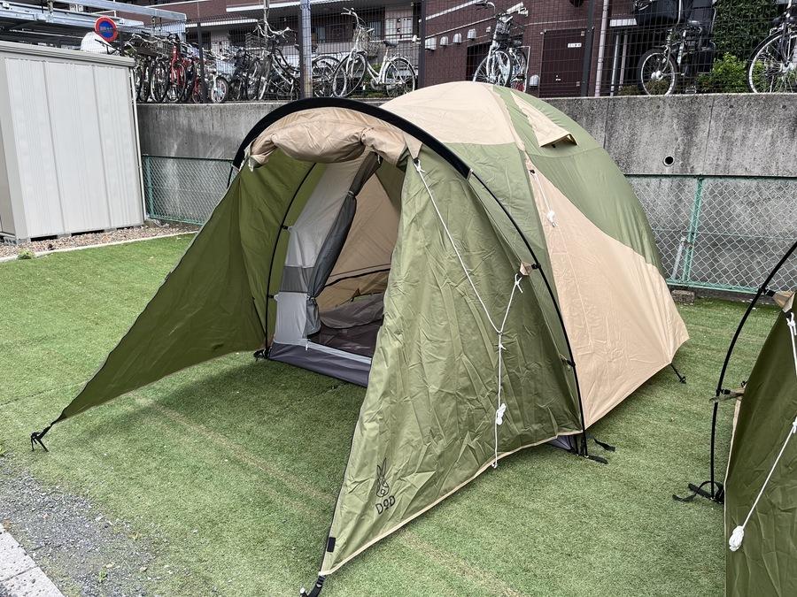 これからキャンプを始める方必見のテント！DODの「ザ・テント