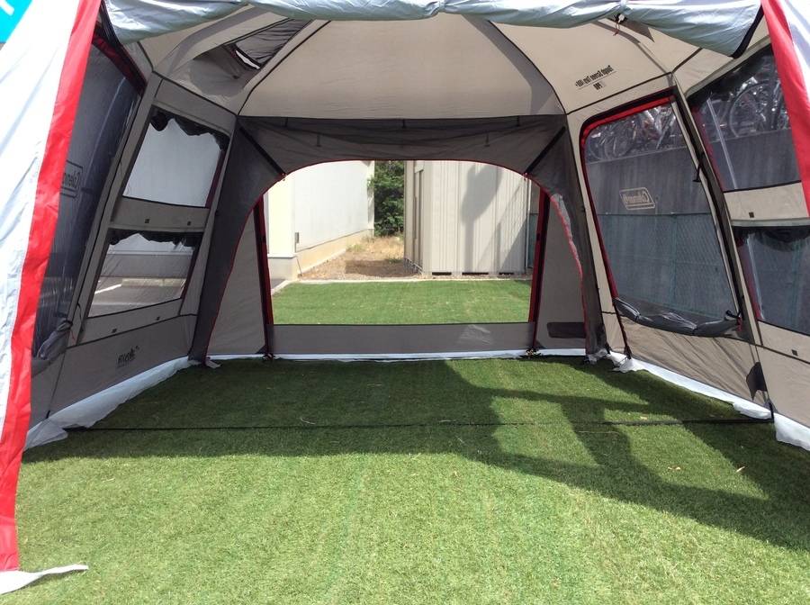 スポーツ柏】2018年新製品！タフスクリーンタープ400+設営してみた