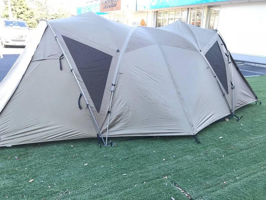 スポーツ柏】SNOW PEAK ヴァールPRO.Air4設営してみた。[2018.12.14