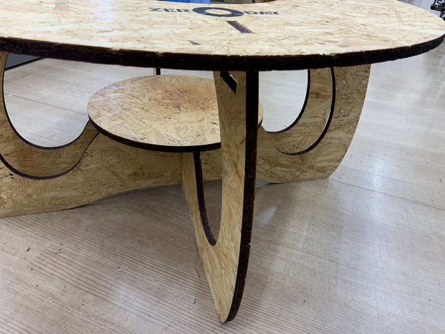 ゼロデイ】ドーナツテーブル ゼロデイ ドーナツテーブル ZERODAY 美品