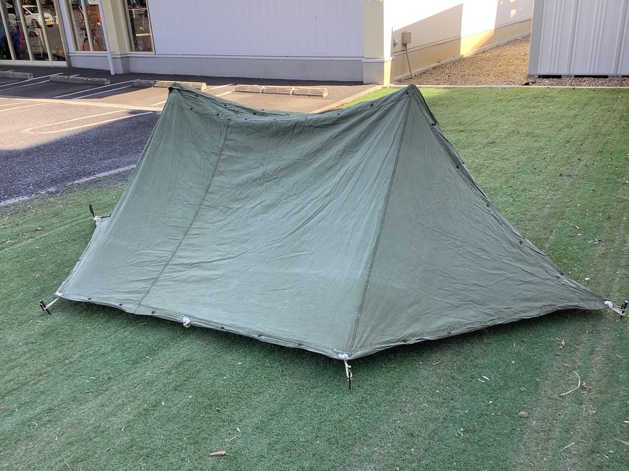 各国の軍幕揃ってます！パップテントやポンチョテント今なら選び放題