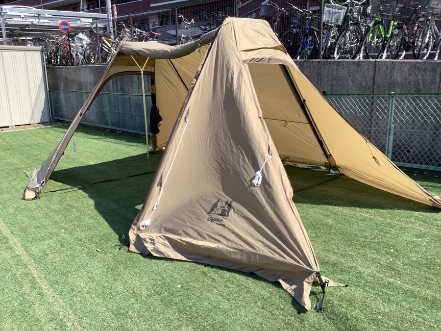 2ポールシェルターより広い2ポールシェルター!?オガワのツインクレスタ