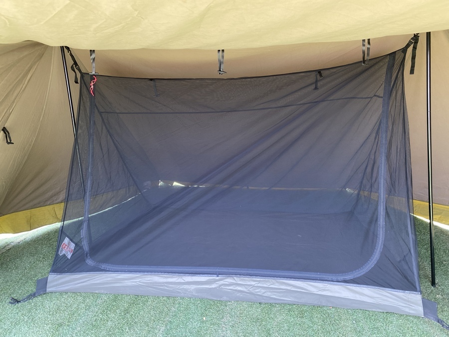 フルカスタム大炎幕FCは一年中キャンプが出来るパップテント！[2022.05