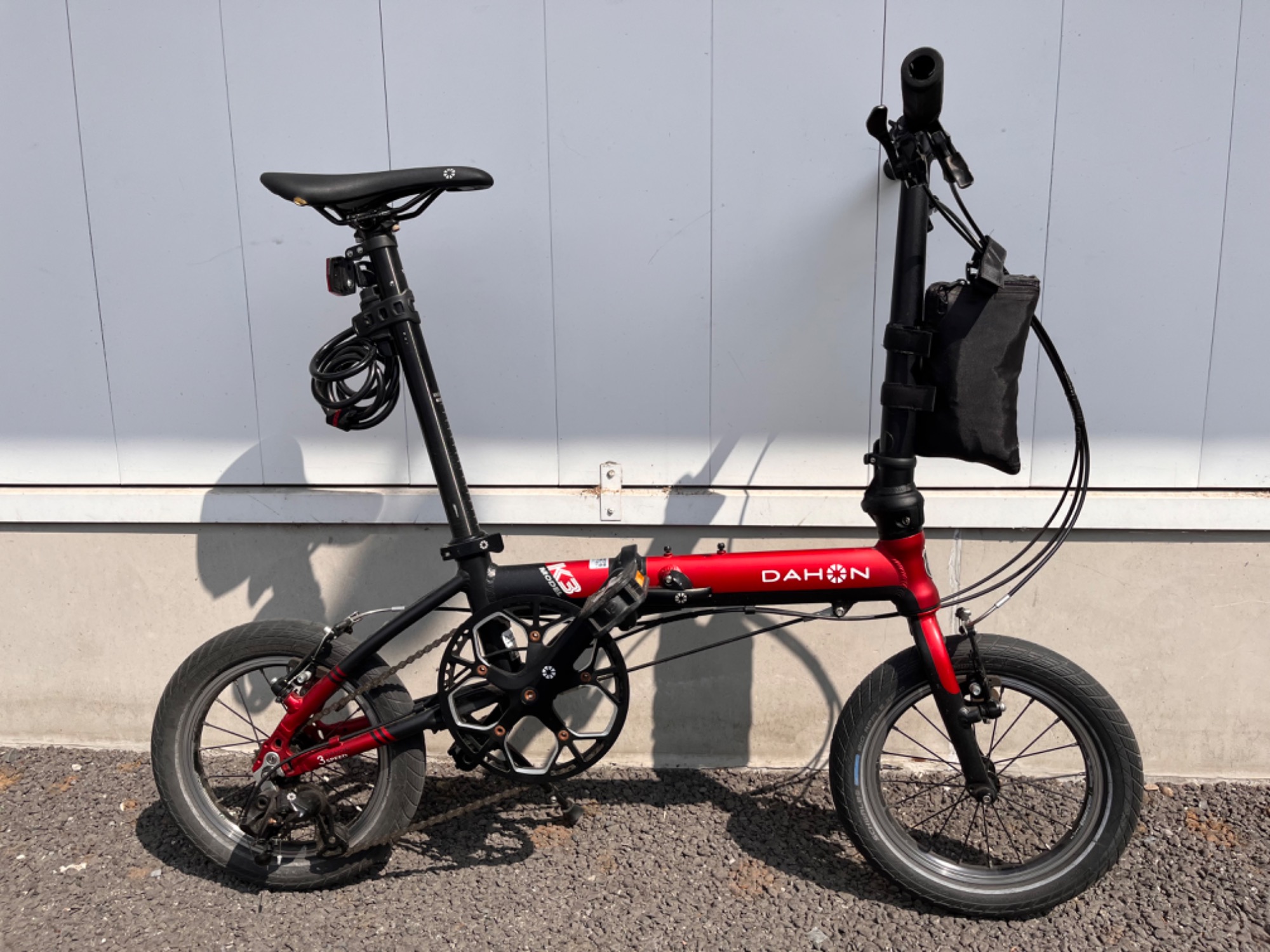 ダホンの折り畳み自転車『K3』で輪行サイクリング!![2023.08.21発行