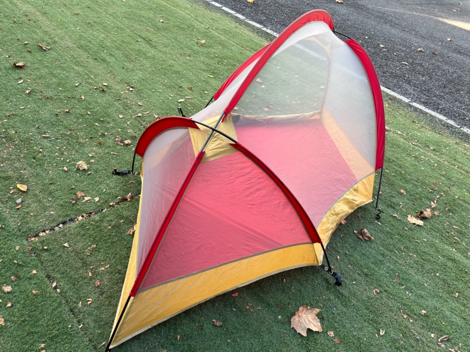 ビンテージテントのモス「アウトランド」は左右非対称の芸術作品