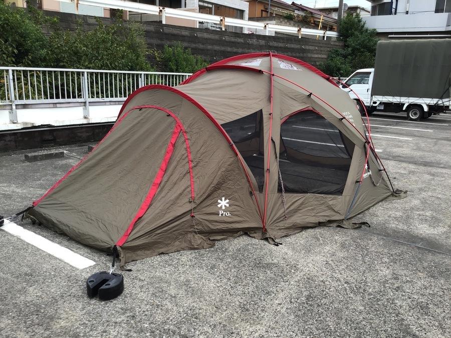 ドームテントの進化版！？snow peak(スノーピーク）ドックドームPro.6