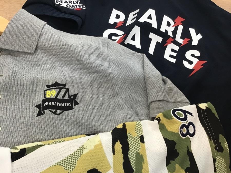 スマホで購入】人気ゴルフウェア！パーリーゲイツのポロシャツ続々入荷