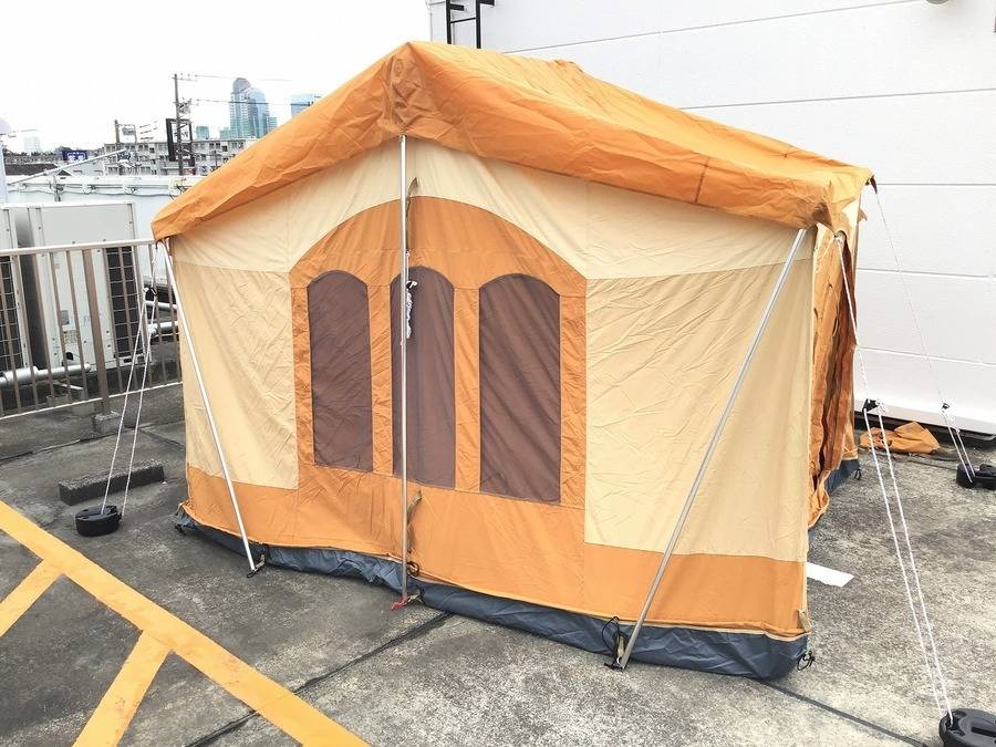 スポーツ幕張】コールマンのヴィンテージロッジテント『ビラデルマー