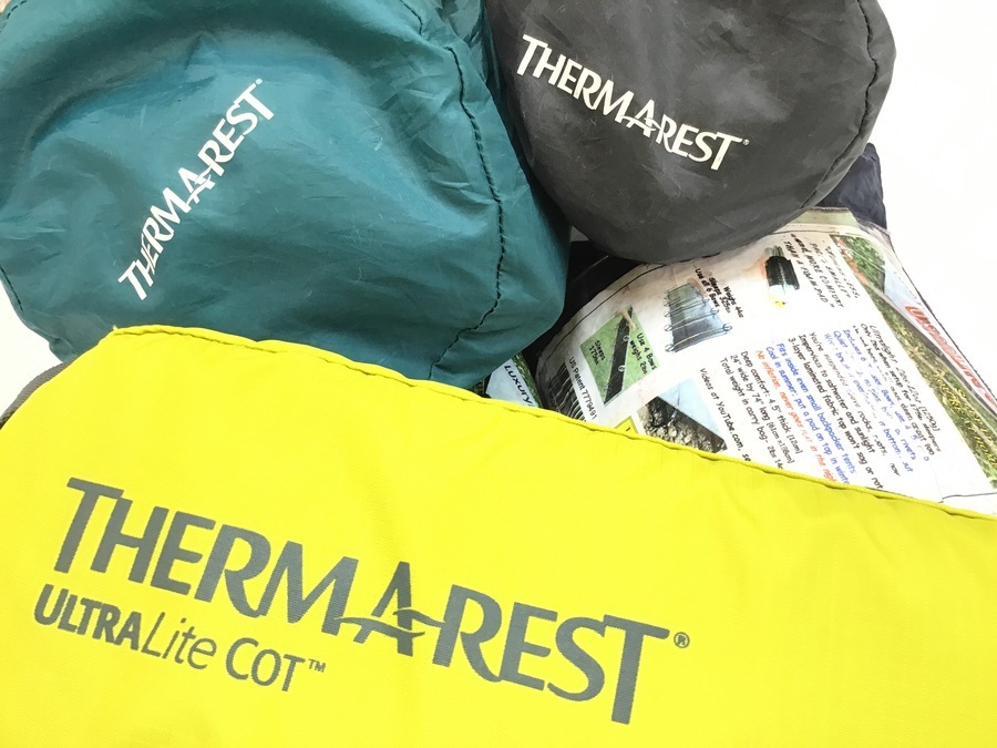サーマレスト】元祖軽量コット！ウルトラライトコットご紹介！[2020.05