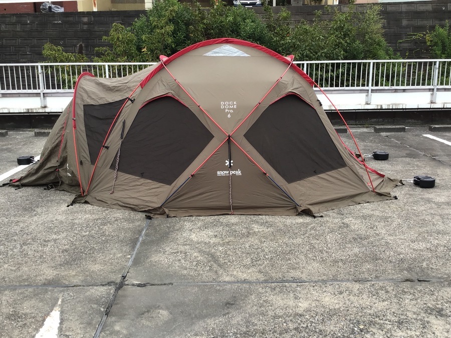 ドームテントの進化版！？snow peak(スノーピーク）ドックドームPro.6