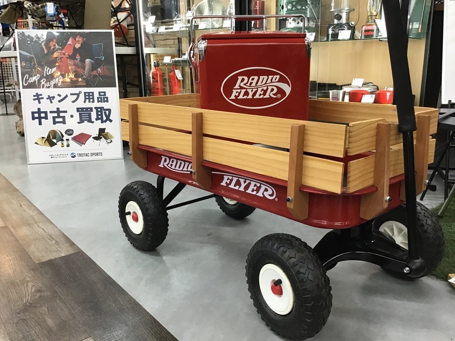 ラジオフライヤー】希少！ピクニックストレージ&ウッドワゴン入荷