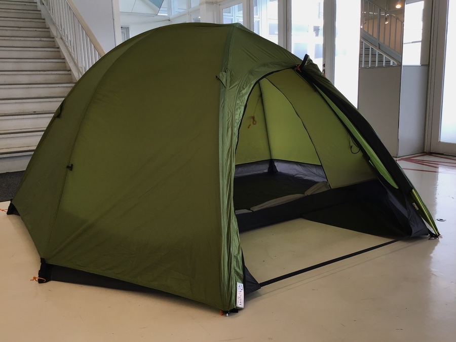 広々快適！土間風の前室を持つアライテントのドマドームライト2入荷