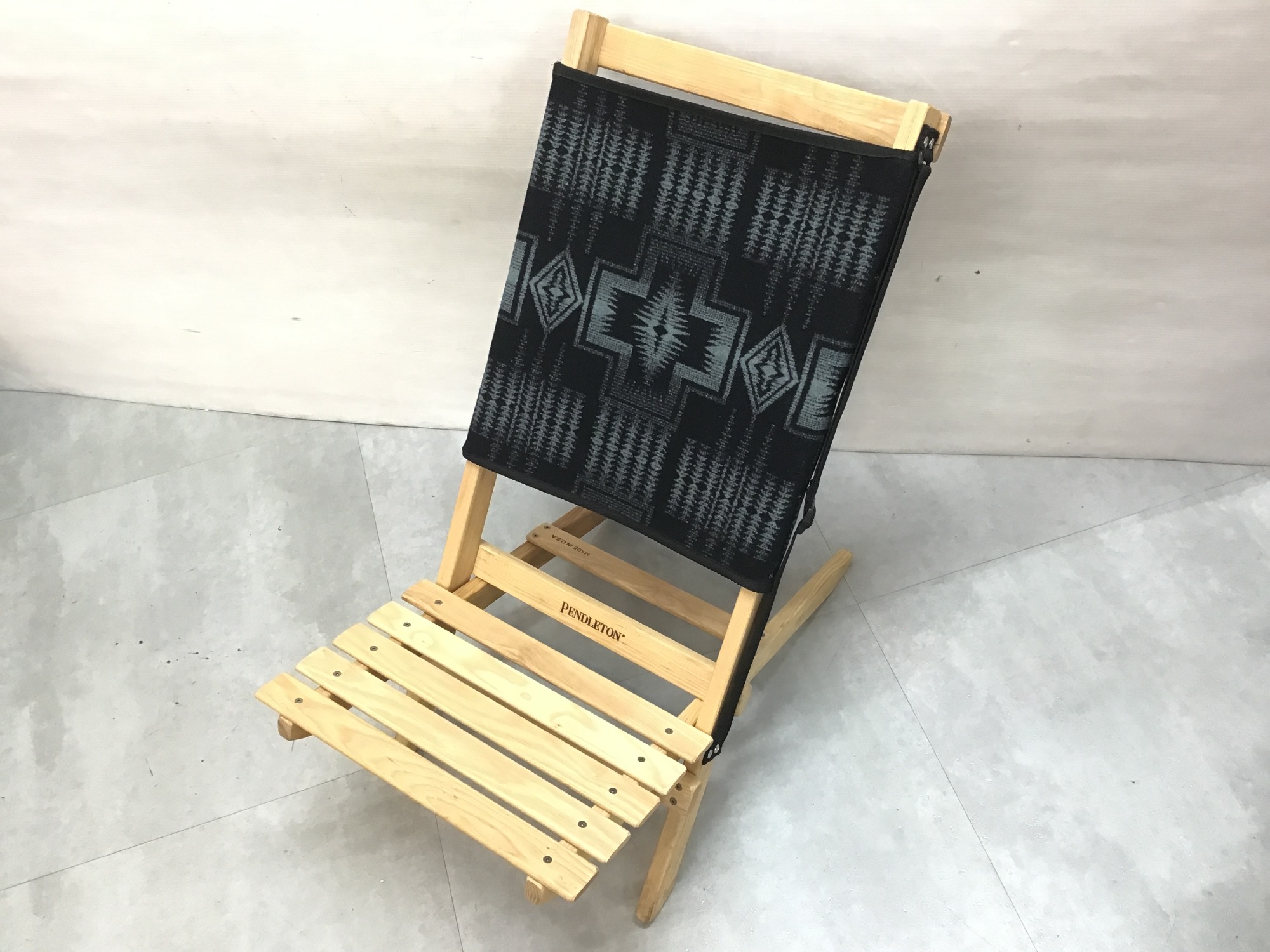 アウトドアチェア買取】ペンドルトン×ブルーリッジチェアワークス